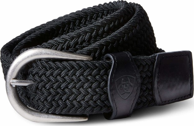 Ariat One Rail Woven Belt - Black