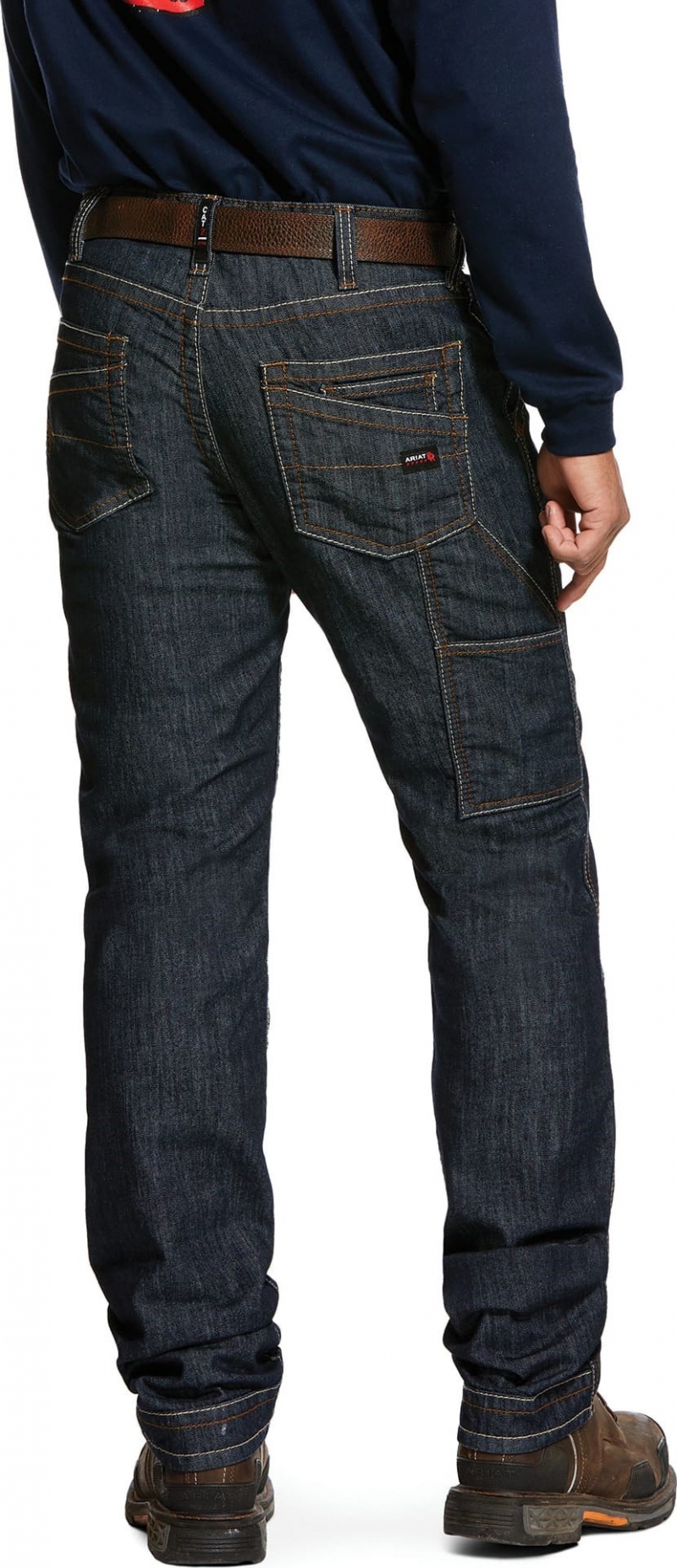 *SALE* LIMITED SIZES LEFT!! Ariat FR M4 Relaxed Fit Straight Leg Duralight Stretch Workhorse Jean - Rinse