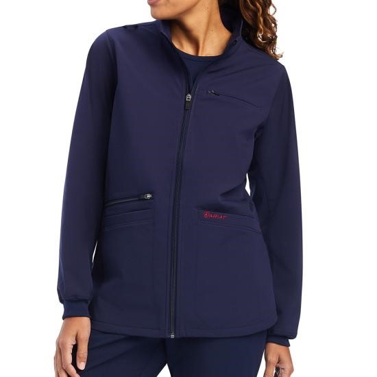Ariat Women's Rosalyn Utility Scrub Jacket - Navy