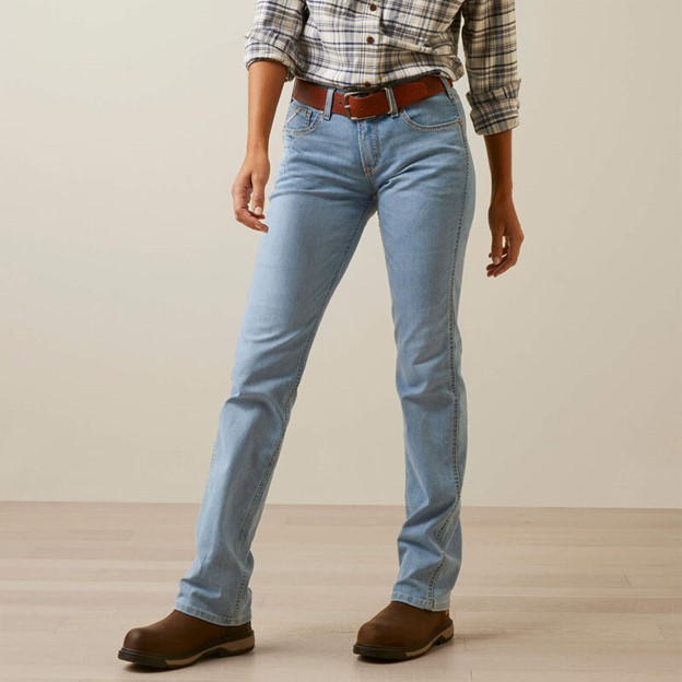 Ariat Women's Rebar Riveter Straight Leg Jean - Coldwater
