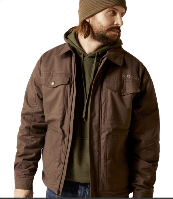 Ariat Grizzly 2.0 Canvas Insulated Jacket - Bracken