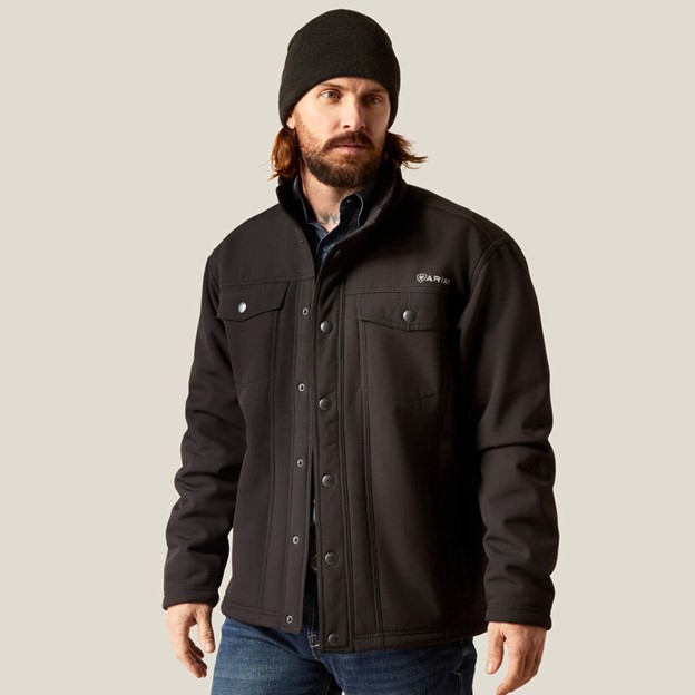 Ariat Vernon Sherpa 2.0 Snap Front -Jacket - Black