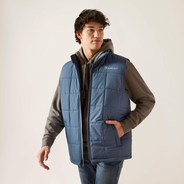 *SALE* LIMITED SIZES & QUANTITIES LEFT!! Ariat Crius Insulated Vest - Steely