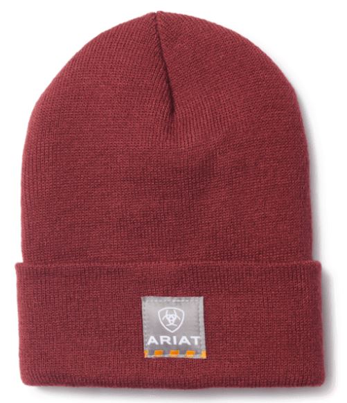 *SALE* Ariat Women's Rebar Beanie - Cherry Stone