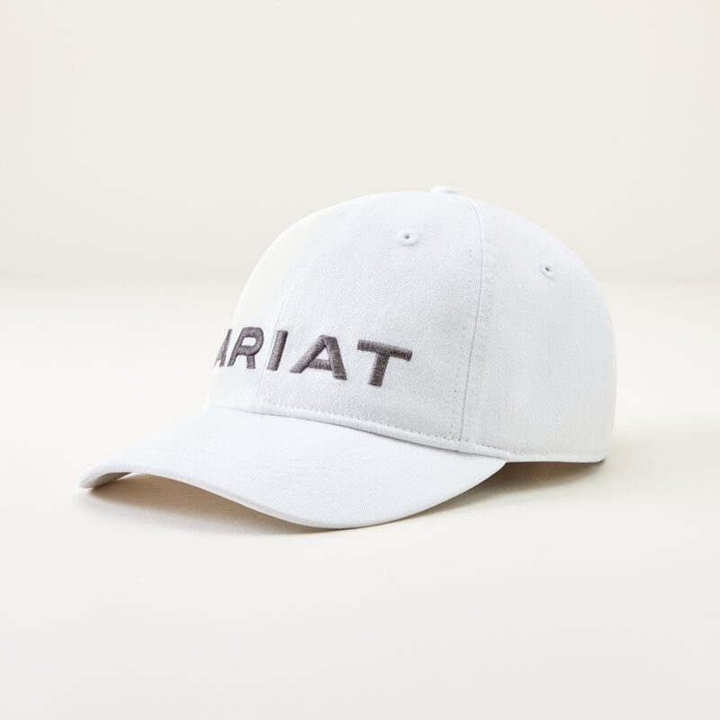 Ariat Unisex Team III Cap - Classic White