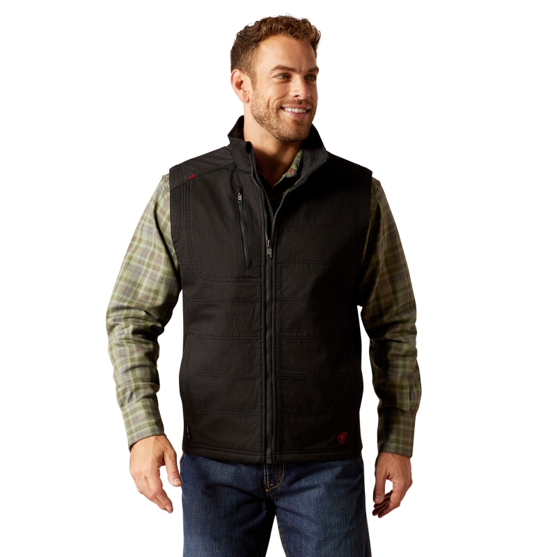 Ariat FR Cloud 9 2.0 Insulated Vest - Black