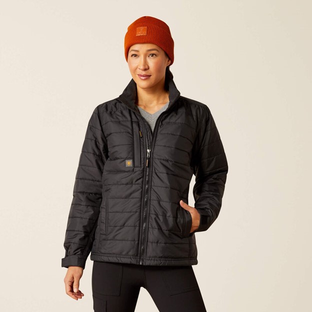 Ariat Women's Rebar Cordura Ripstop Lightweight Insulated Jacket - Black