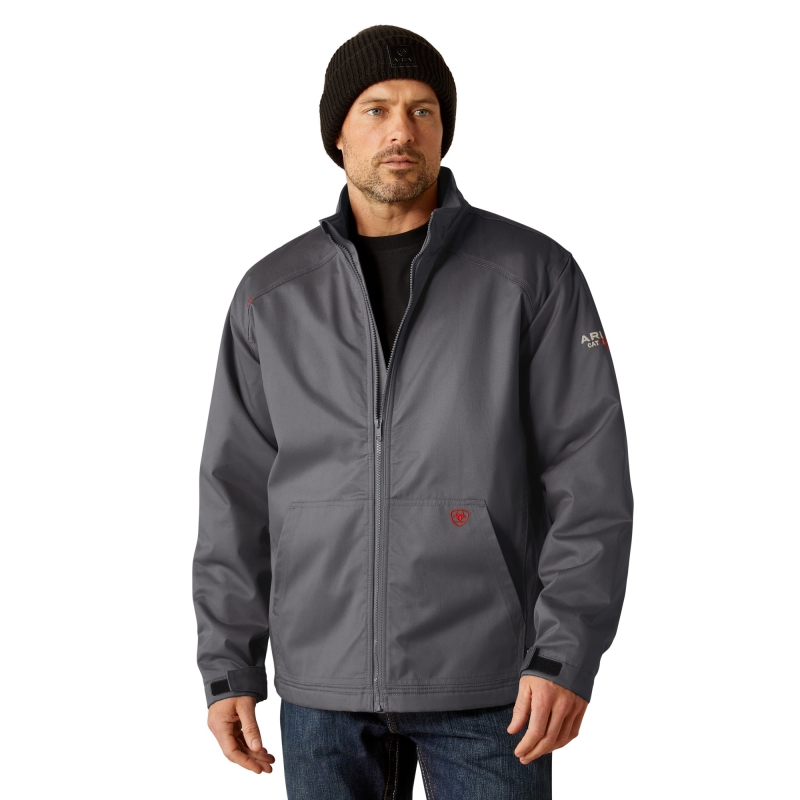 Ariat FR Basic Midweight Insulated Jacket - Charcoal Grey