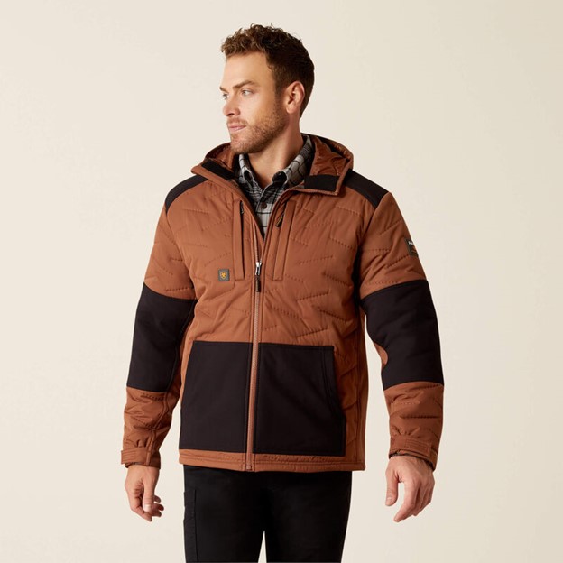 *SALE* LIMITED SIZES AND STOCK!! Ariat Rebar Winter Cloud 9 Water Resistant Insulated Jacket - Aztec