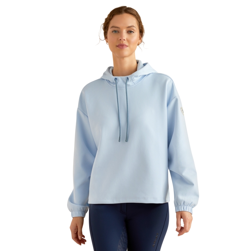 *SALE*  LIMITED STOCK LEFT!! Ariat Women's Moraga Hoodie - Cerulean Heather