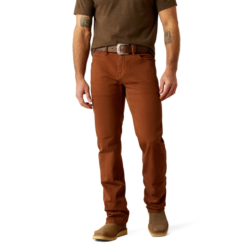 Ariat M7 Slim Hansen Straight Leg Jeans - Downtown Brown