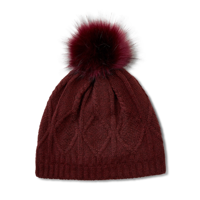 Ariat Women's ADT Kelston Beanie - Tawny Port