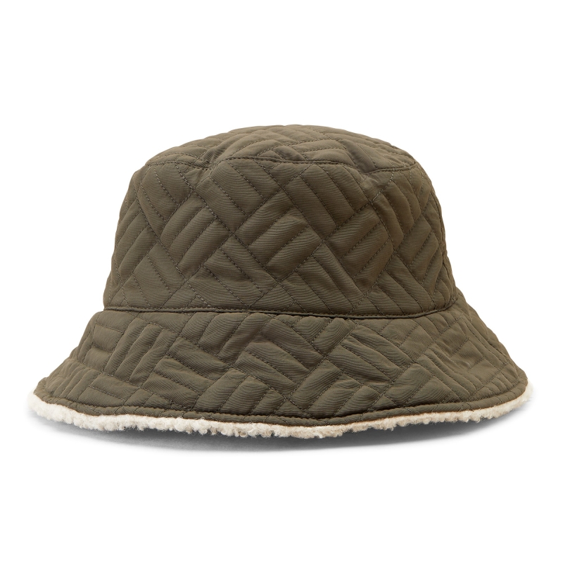 Ariat Women's ADT Reversible Quilted Bucket Hat - Olive Green