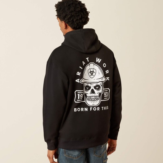 Ariat Rebar Workman Hardhead Hoodie - Black