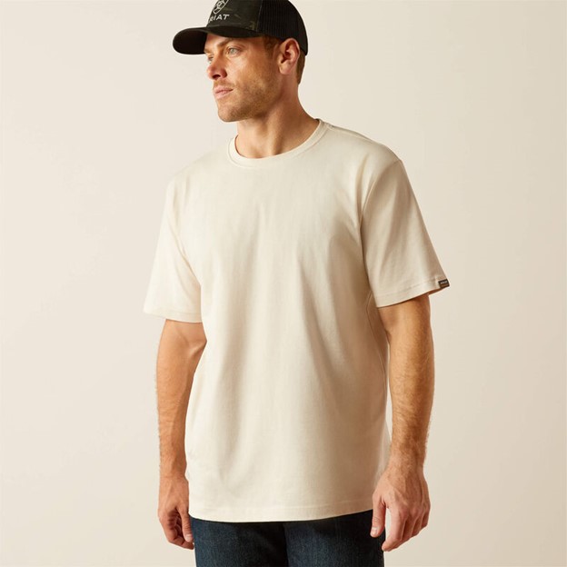 Rebar Cotton Strong Standard S/S Shirt -Moonbeam