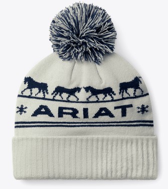 Ariat Women's Apres Ski Beanie - Off White