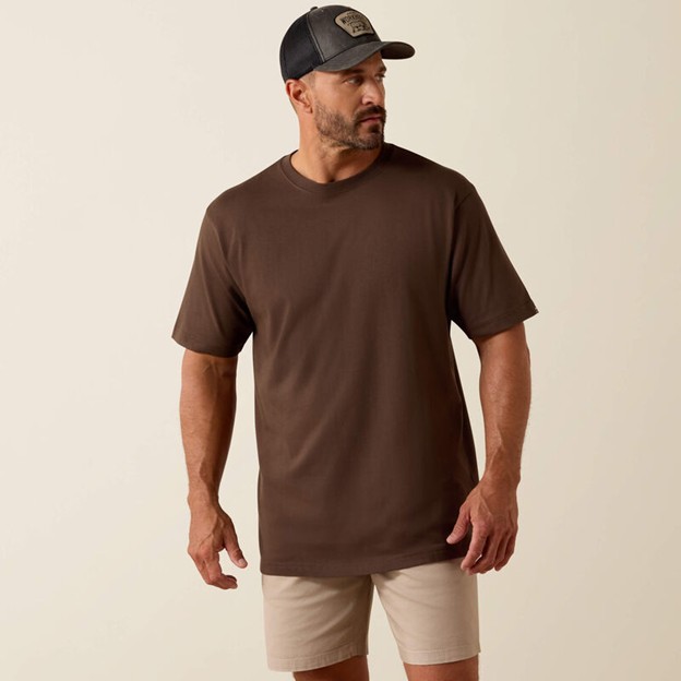 Ariat Rebar Cotton Strong Standard S/S Shirt - Wren
