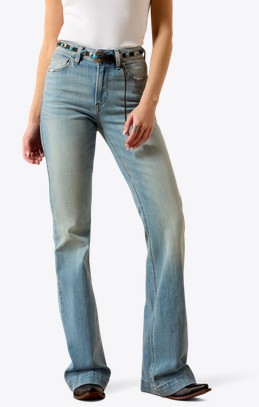 Ariat Women's High Rise Marnie Slim Trouser Jeans - Maryland