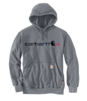 *SALE* ONLY MED!! Carhartt FR Force Original Fit Midweight Graphic Logo Hooded Sweatshirt