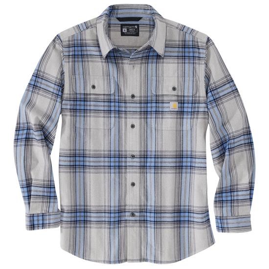 *SALE* 2XLT - 3XLT IN VARIOUS COLORS LEFT!! Carhartt Loose Fit Heavyweight Flannel Button Front L/S Plaid Shirt