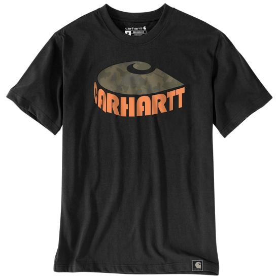 Carhartt Relaxed Fit Heavyweight Camo C Graphic S/S Shirt