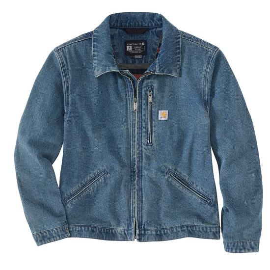 Carhartt Women's Loose Fit Denim Detroit Jacket - Mission