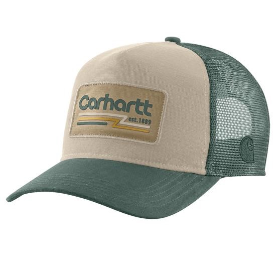 Carhartt Canvas Mesh-Back 1889 Patch Cap