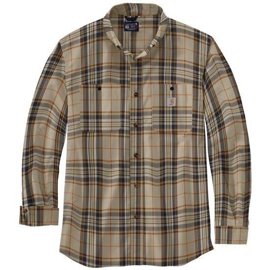 Carhartt Rugged Flex® Relaxed Fit Lightweight Button Front L/S Shirt