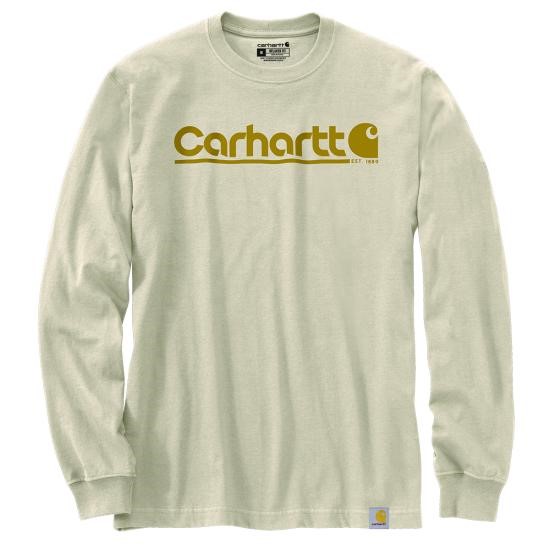 Carhartt Relaxed Fit Heavyweight Logo Graphic L/S Shirt