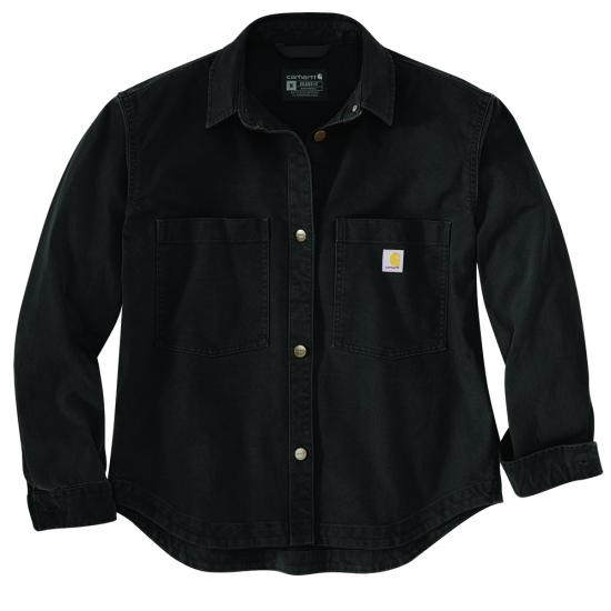 Carhartt Women's Rugged Flex® Loose Fit Heavyweight Duck Overshirt