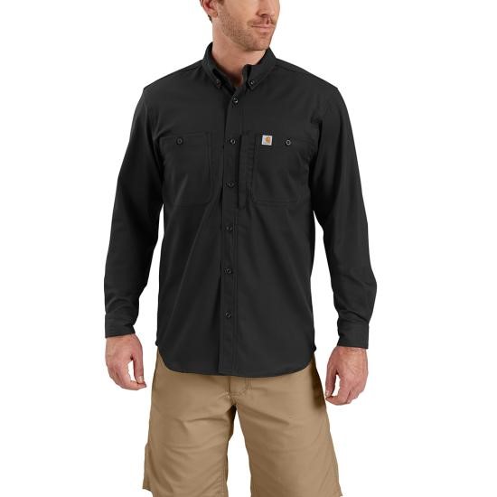 Carhartt Rugged Professional Series Relaxed Fit Canvas Long Sleeve Work Shirt