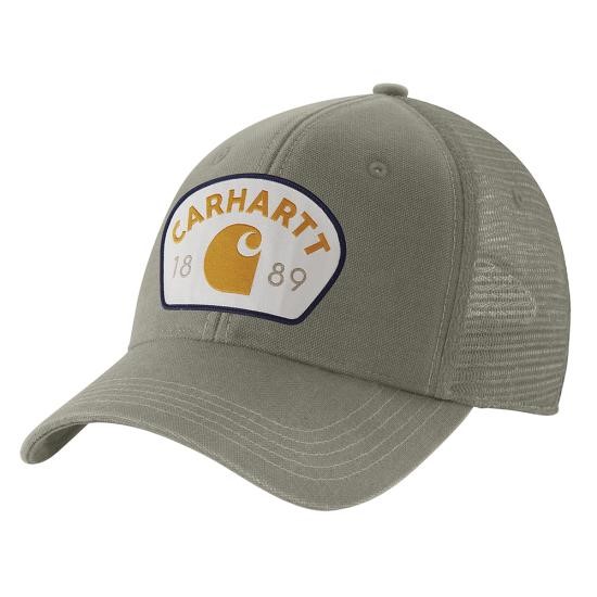 Carhartt Canvas Mesh-Back 1889 Patch Cap