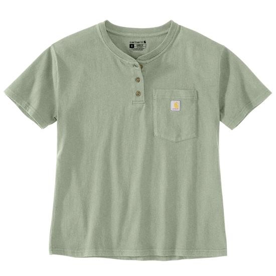 Carhartt Women's Loose Fit Heavyweight Henley S/S Shirt