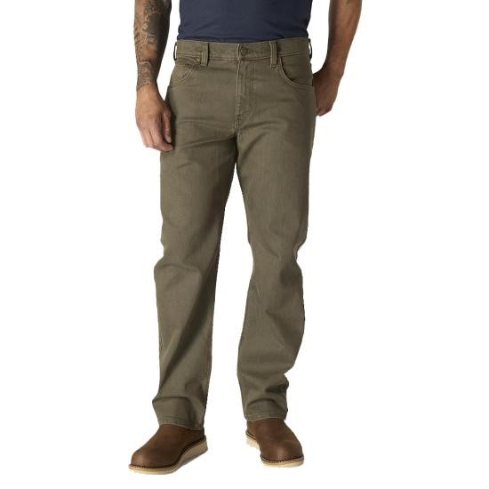 Carhartt Relaxed Fit Rugged Flex® Straight Leg Dyed Jean