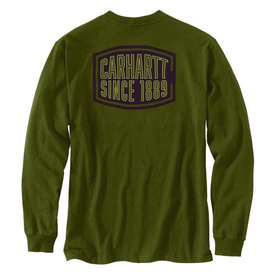 Carhartt Loose Fit Heavyweight 1889 Graphic Pocket L/S Shirt