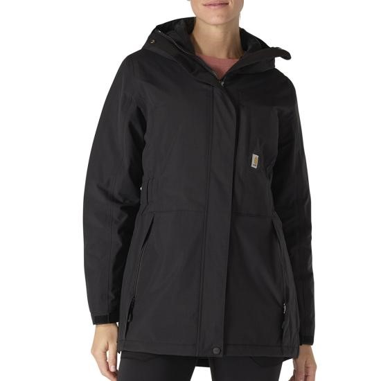 Carhartt Women's Storm Defender Insulated Coat - Black
