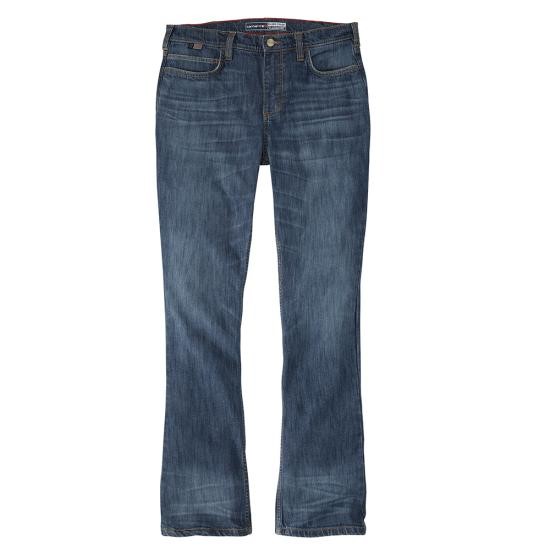 Carhartt Women's FR Boot Cut Tiller Jean - Regatta
