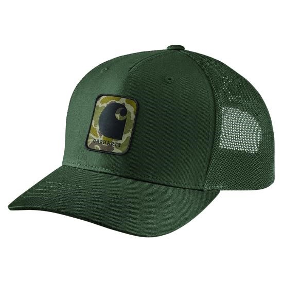 Carhartt Rugged Flex® Twill Mesh-Back Camo Patch Cap