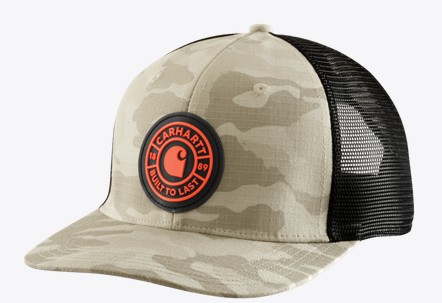Carhartt Ripstop Mesh-Back Camo Cap