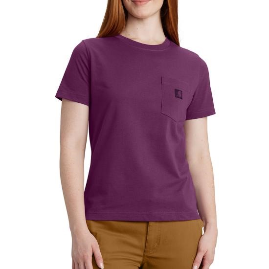 Carhartt Women's Relaxed Fit Lightweight Pocket S/S Shirt