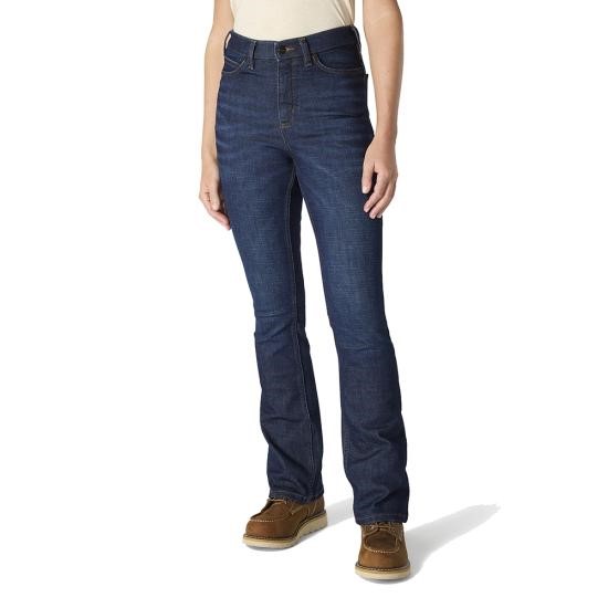 Carhartt Women's High-Rise Bootcut Tiller Jean - Downpour