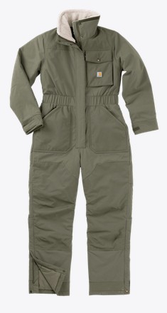 Carhartt Women's Great Lands Insulated Coverall - Dusty Olive