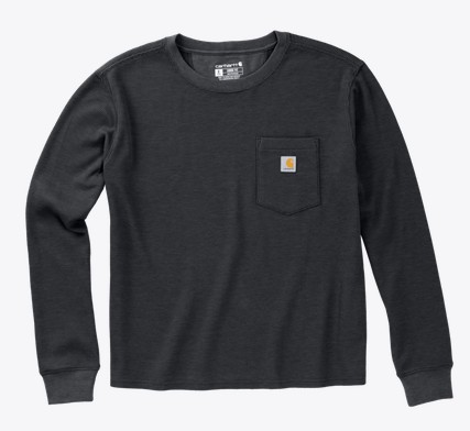 Carhartt Women's Waffle Knit Loose Fit L/S Shirt