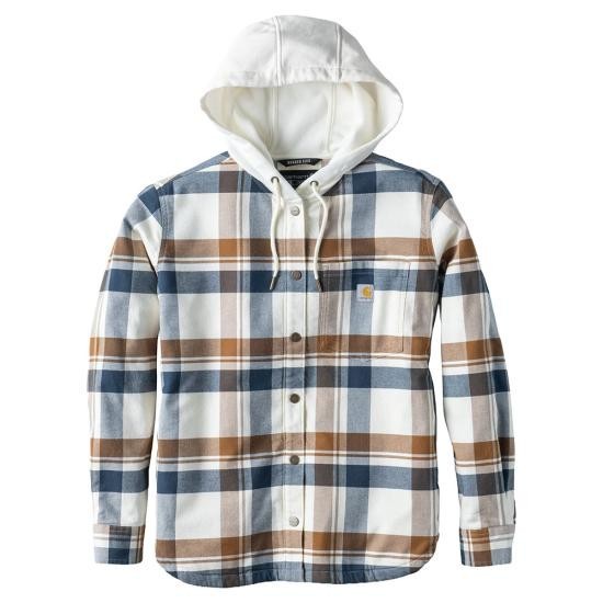 Carhartt Women's Hamilton Plaid Snap Front Shirt Jacket