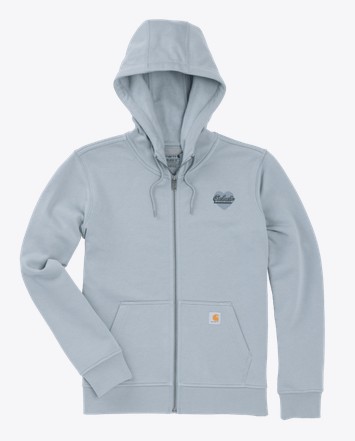 *SALE* LIMITED STOCK & AVAILABILITY !! Carhartt Women's Marquette Heart Full Zip Hooded Sweatshirt