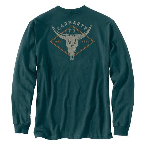 Carhartt FR Force® Irvine Loose Fit Steer Logo Pocket L/S Shirt