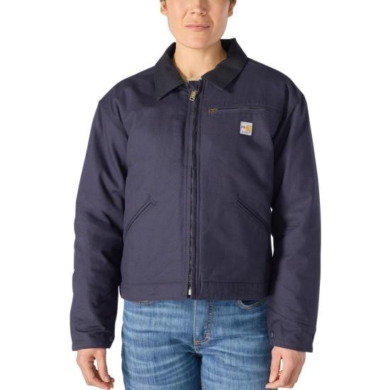 Carhartt Women's FR Crawford Detroit Jacket - Navy