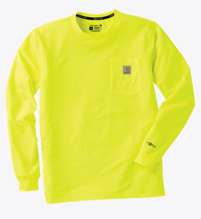 Carhartt Force® Relaxed Color-Enhanced Pocket L/S