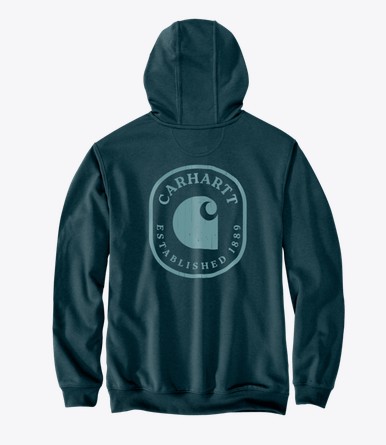 Carhartt Paxton 1889 Logo Graphic Hooded Sweatshirt