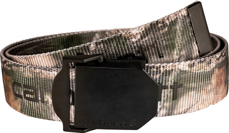 *SALE* ONLY XL - BLACK & MOSSY OAK LEFT!! Carhartt Signature Webbing Belt